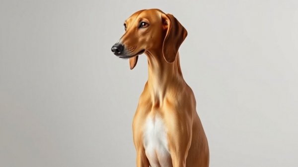 Elegant Saluki showcasing reserved nature, perfect for dog breeds that prefer personal space.