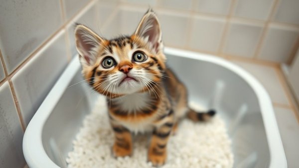 Kitten in litter box looking curious, What Cat Owners Do That Cats Absolutely Despise