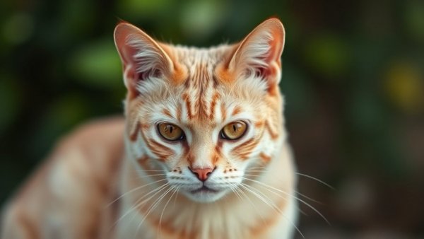Differences Between Male and Female Cats: Aggressive female cat close-up.