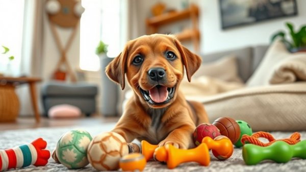 Labrador puppy's first home in dog adoption journey