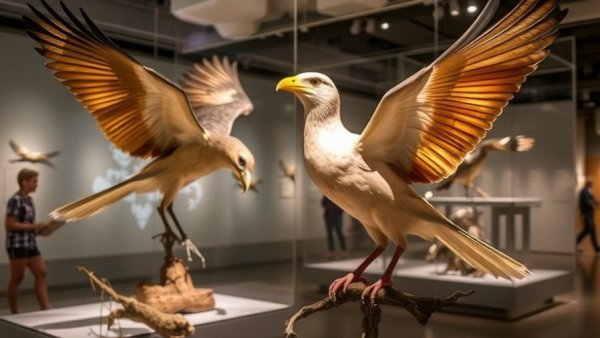 Art and Science Exhibition Showcases Bird Extinction and Resilience