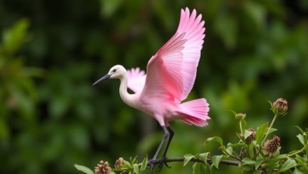 The Pink Birds of North America