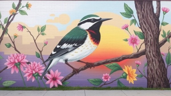 Audubon Mural Project in South Beloit, IL