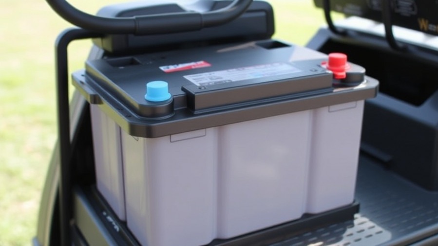 Essential golf cart battery care: lead-acid vs lithium options for golf cart maintenance.