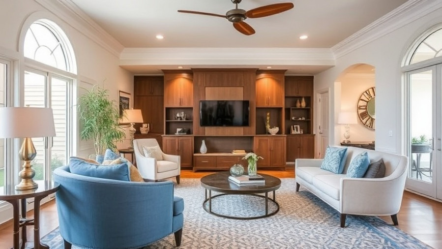 Softening spaces in modern home decor with curvilinear designs for comfort.