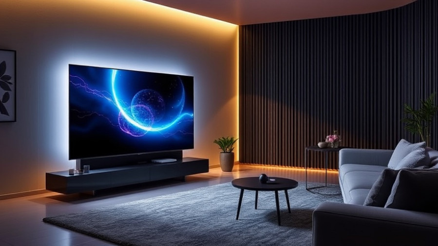 BRAVIA 5 Mini LED enhances home theater technology with vibrant visuals and contrast.