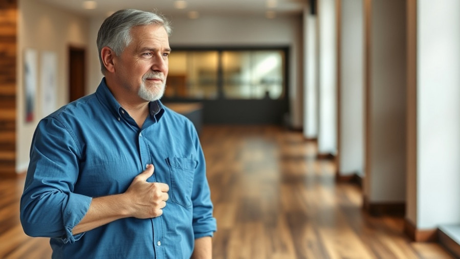 Middle-aged man considering Hampton Roads home improvement ideas, showcasing flooring options.