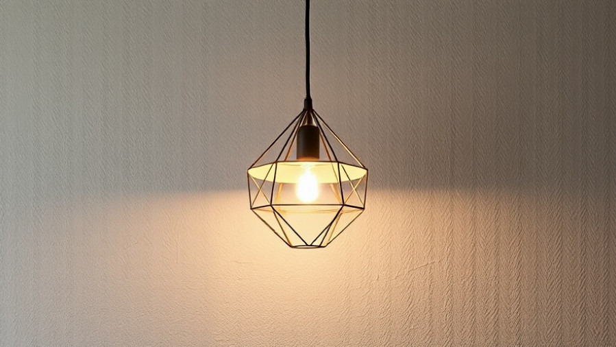 Modern home decor featuring geometric lighting in St. Pete kitchen design.