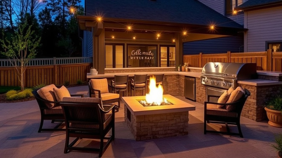 Hampton Roads outdoor living trends with eco-friendly heating options like pellet fire pits.