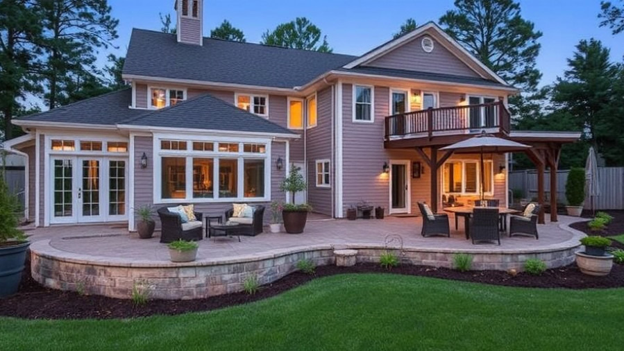 Stunning outdoor living design ideas with manufactured stone and luxury furniture.