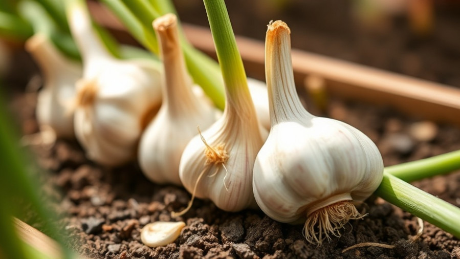 Garlic gardening tips for families in Tampa Bay fostering outdoor living and bonding.