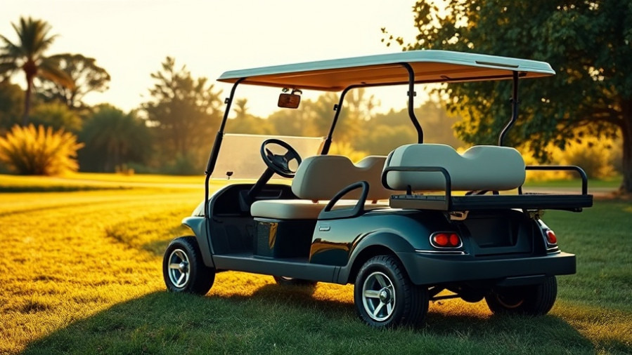 Photorealistic golf carts for sale new featured on magazine cover