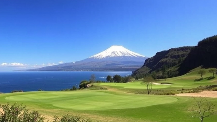 Stunning view from Fuji Course Kawana, a premier golf travel Japan destination.