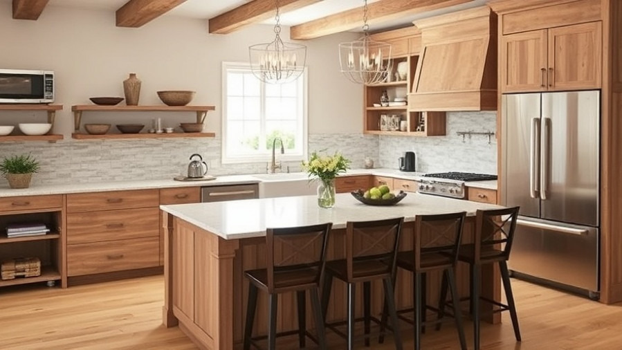 Luxury bathroom remodel showcasing a modern rustic style with wood and stone elements.