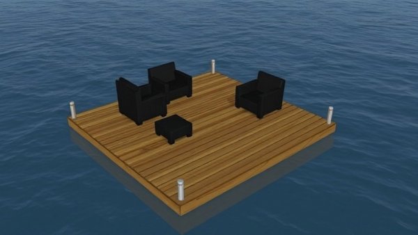 How to Build a Floating Deck