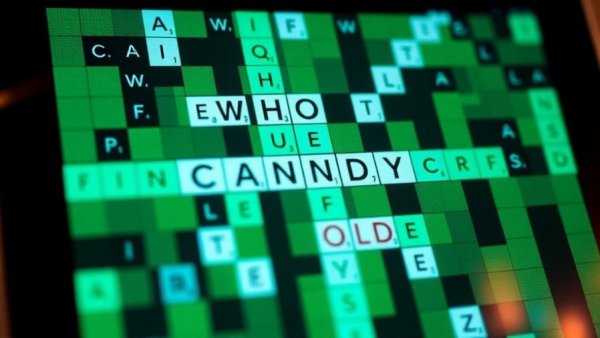 NYT Mini Crossword Answers displayed on a colorful digital screen.