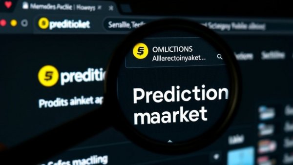 Kalshi prediction market website close-up highlighting insider trading regulations.