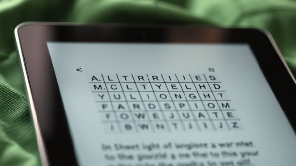 NYT Mini Crossword March 6 Answers close-up on screen with green background.