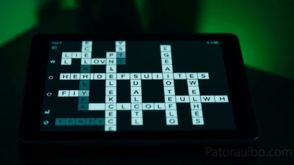NYT Mini Crossword Answers March 18 displayed on a tablet screen.