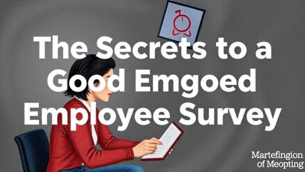 The secrets to a good employee survey