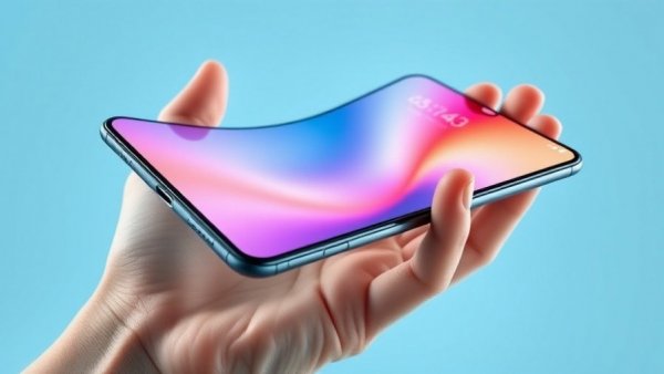 Flexible iPhone Flip showcasing innovative design.