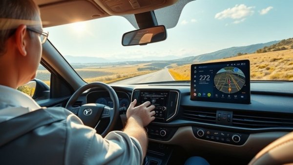 Tesla interior revealing self-driving hardware upgrade features.