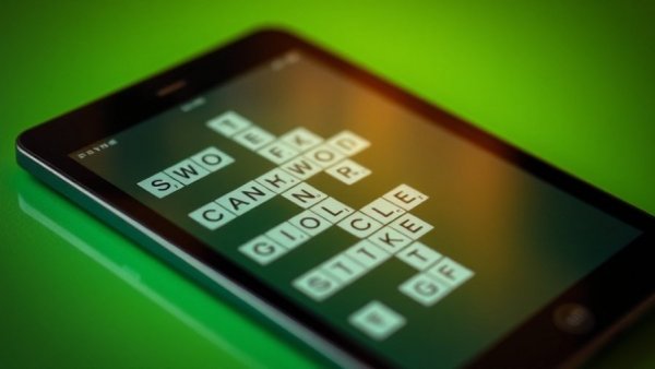 Digital NYT Mini Crossword answers displayed on a tablet.