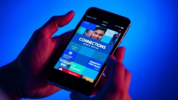 NYT Connections Sports Edition app on smartphone.