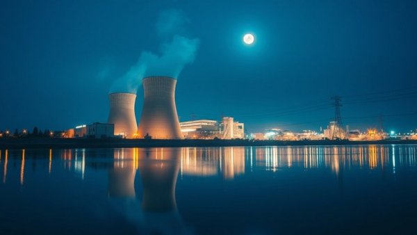 Cameco (CCJ) stock future linked to a scenic nuclear power plant.