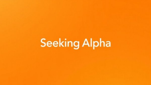 Seeking Alpha logo on orange gradient background related to investment opportunities.