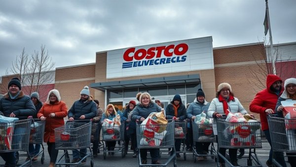 Customers exit Costco reflecting on Supreme Court ruling and tariffs.
