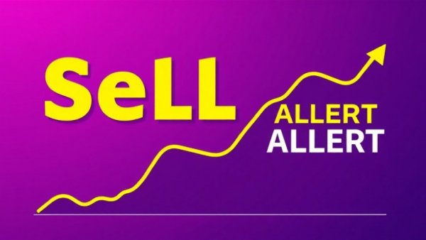 Investment news alert with declining financial chart and text.