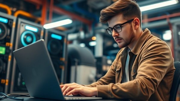 Bitcoin portfolio allocation, man mining cryptocurrency at home.