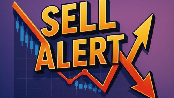 Check Point Software Stock Performance alert showing a sell trend.