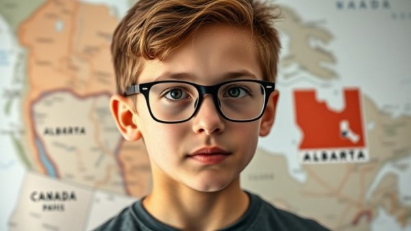 Impact of Alberta Separatism on businesses with thoughtful individual.