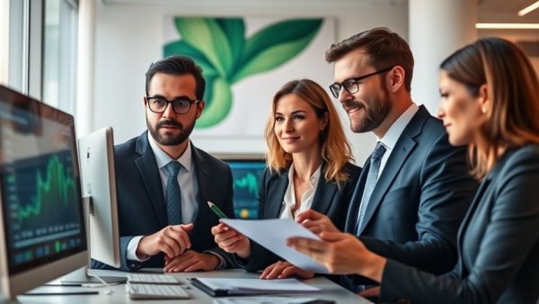 Professional discussion on trust crisis in capital markets in a modern office.