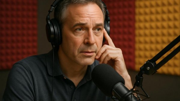 Expert offering Dave Ramsey retirement tips on a radio show.