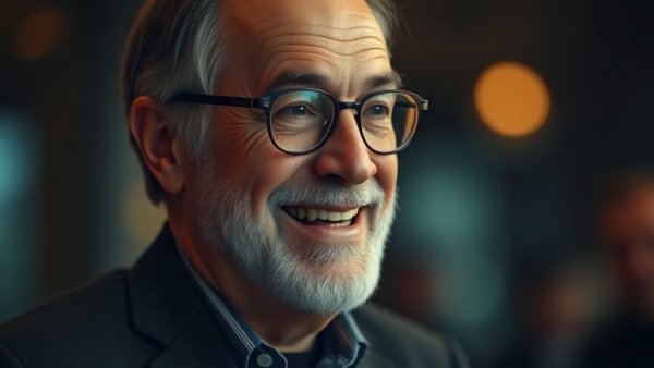 Distinguished older male discussing dividend stock recovery