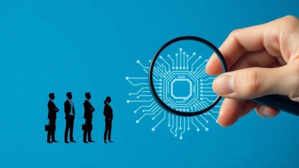 Conceptual illustration of AI focus in business, agentic AI investment opportunity.