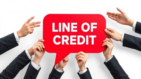 Professional hands holding 'LINE OF CREDIT' sign for Best Business Lines of Credit 2026.