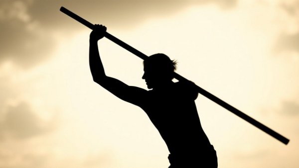 Impact of US Iran relations on small businesses, silhouetted figure under bright sky.