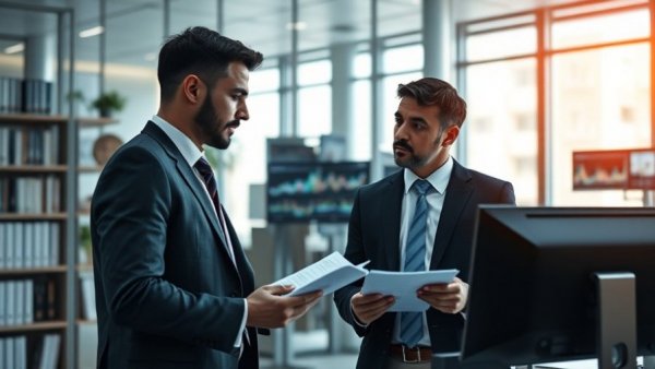 Why Credit is Tightening for Small Businesses: Professionals analyzing financial data in office.