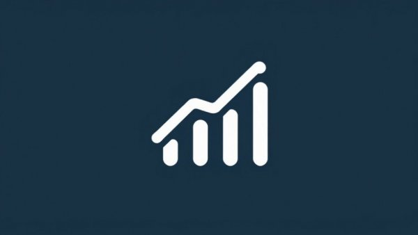 Minimalistic alpha-shaped graph icon for Betterware de México Q1 2026 Results.