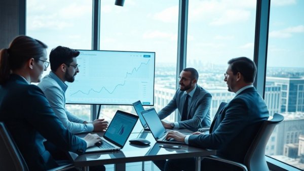 Effective accounts receivable collection meeting with financial data analysis.