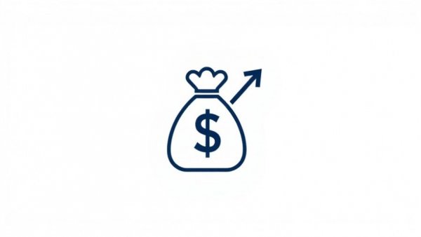 BlackLine Rating Downgrade icon with dollar bag and arrow