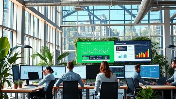 Slack Activity Hub in a modern office for notification management.
