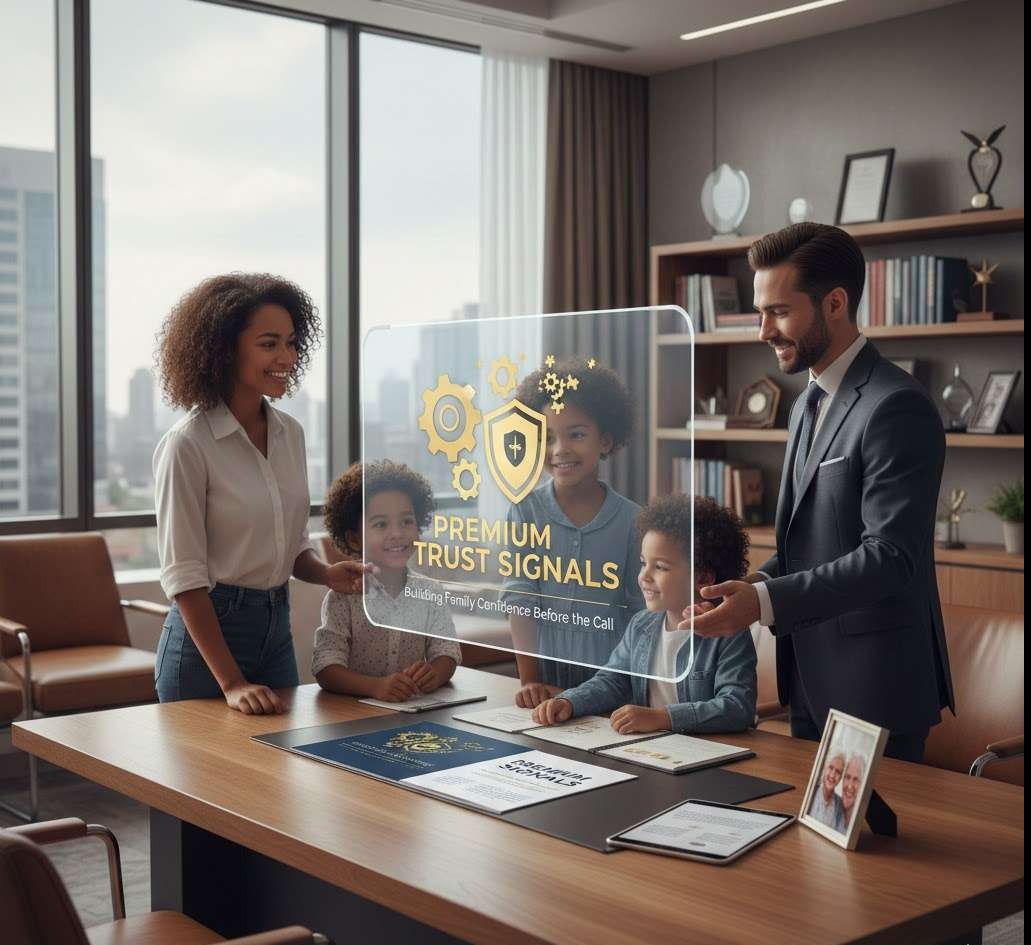 Premium Trust Signals: Building Family Confidence Before the Call