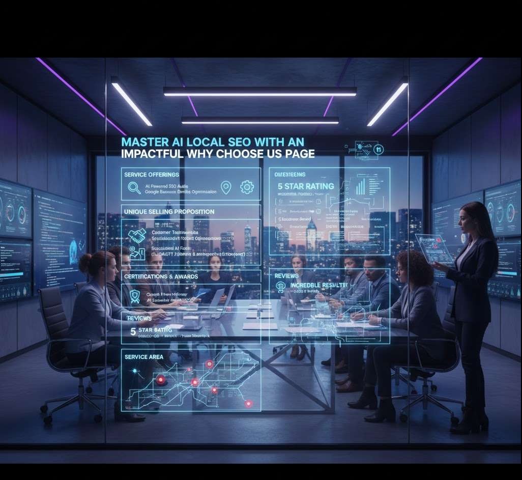 Master AI Local SEO with an Impactful Why Choose Us Page