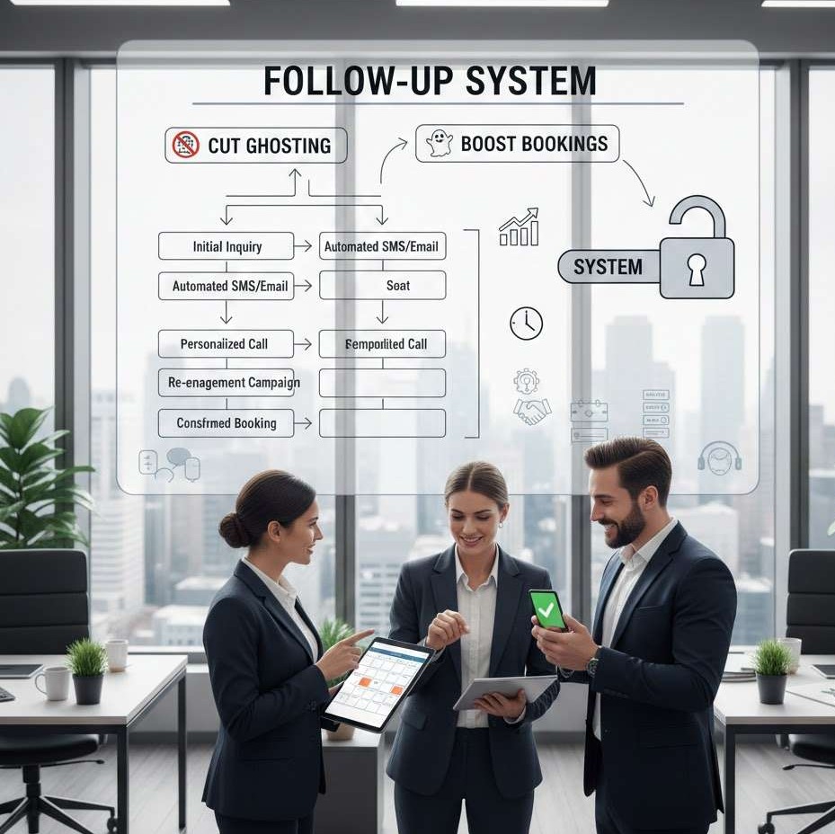 Why a Follow-Up System is Key to Cut Ghosting and Boost Bookings