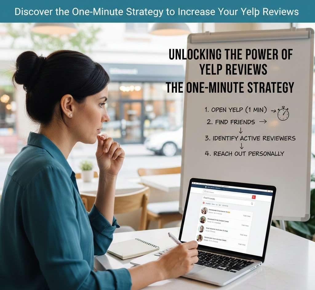 Discover the One-Minute Strategy to Increase Your Yelp Reviews